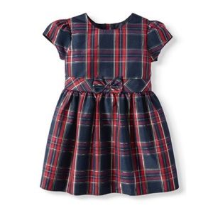 SHORT SLEEVE PLAID DRESS ⭐️